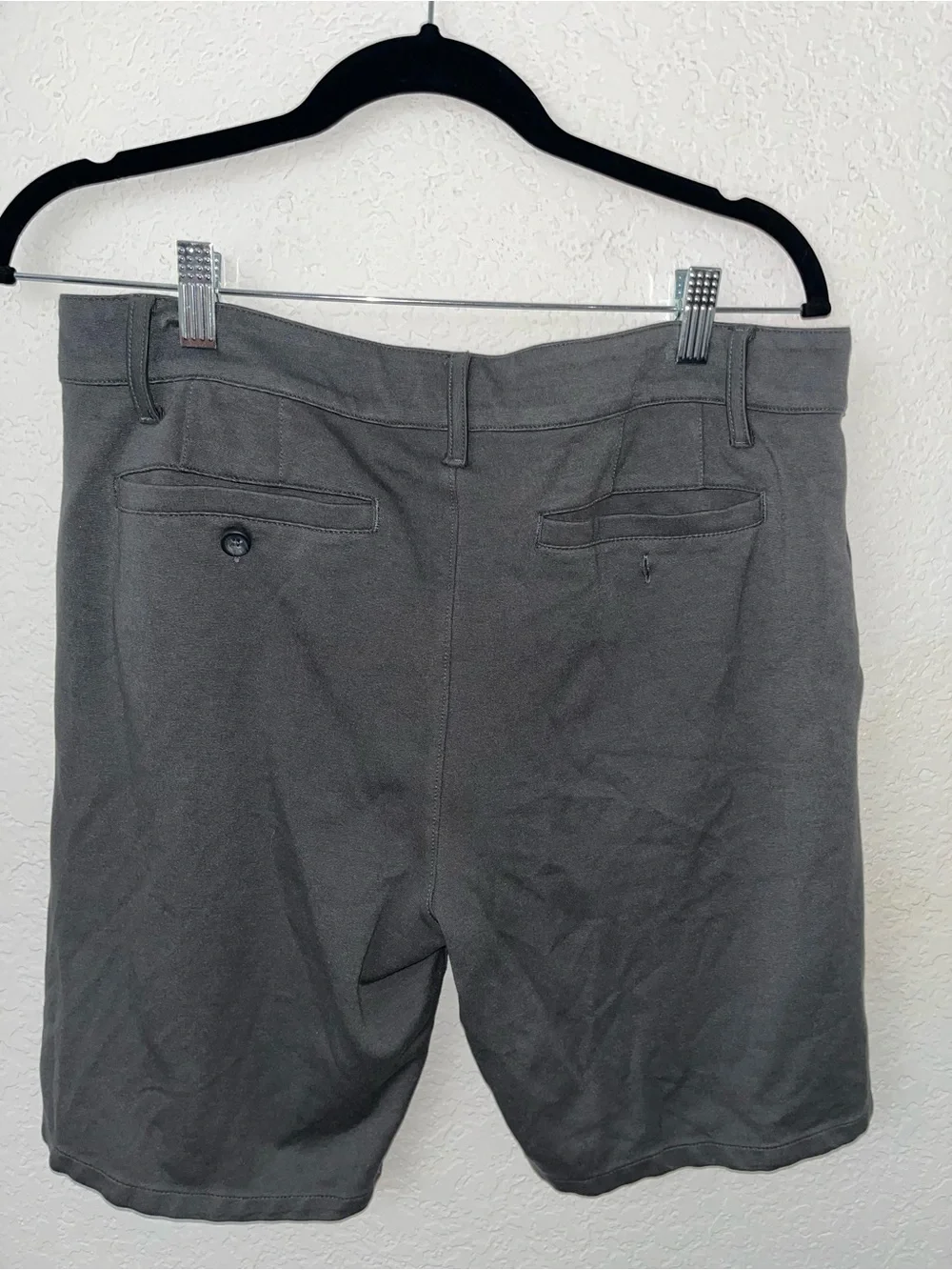 True Classic dark gray men’s shorts
